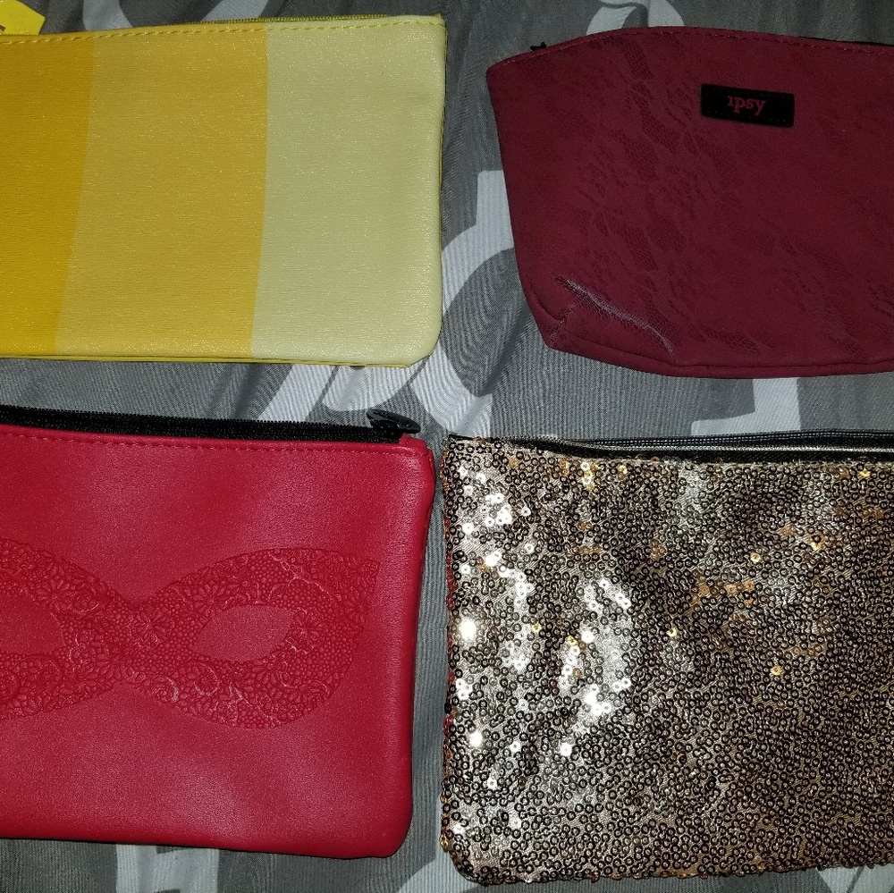 4 Ipsy Bags